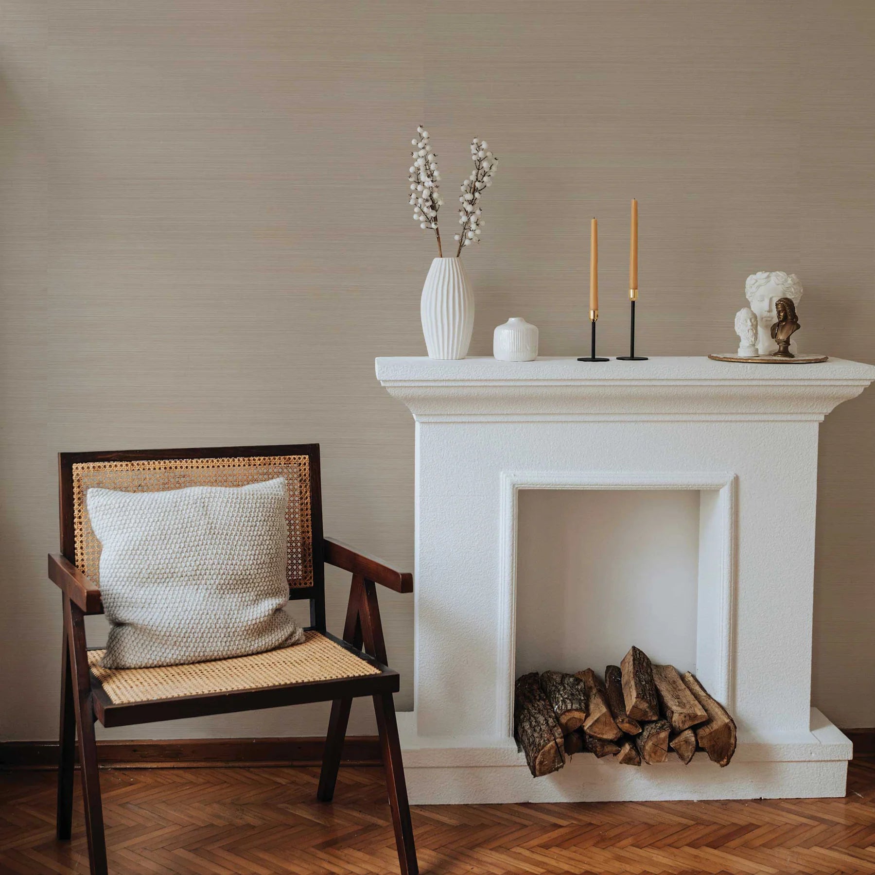 Sisal Tonal Hues Wallpaper