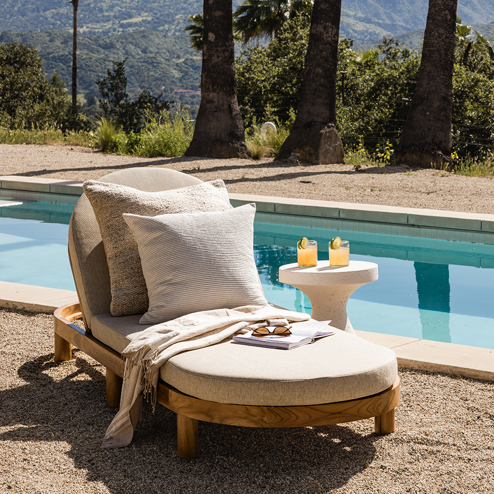 Kari Outdoor End Table