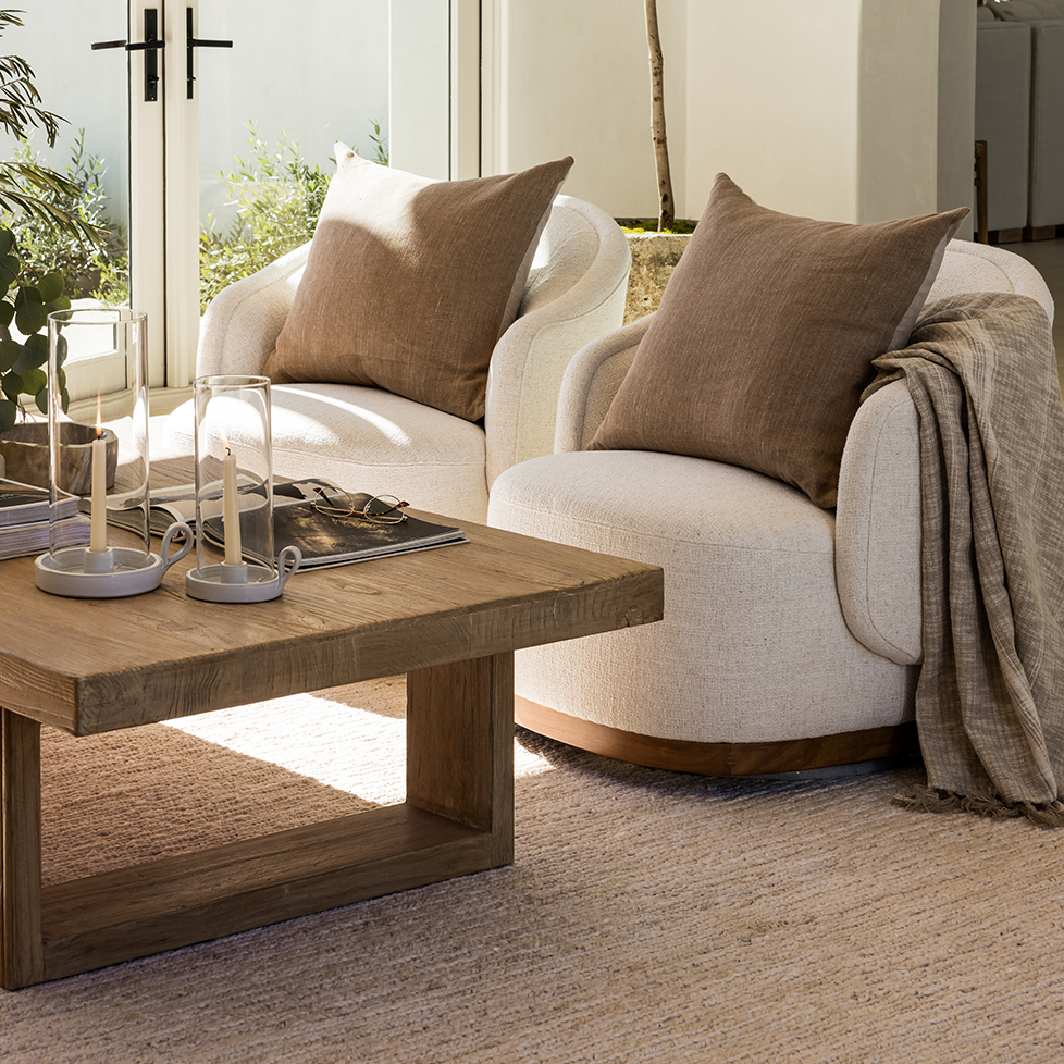 Soumen Jute Rug, Ivory