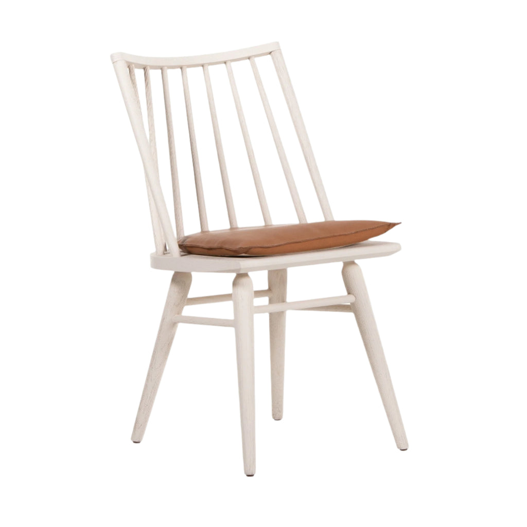 Spindle Chair with Cushion - Pure Salt 