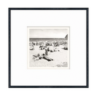 Nostalgia Collection - Sunbathers & Umbrellas C. 1960