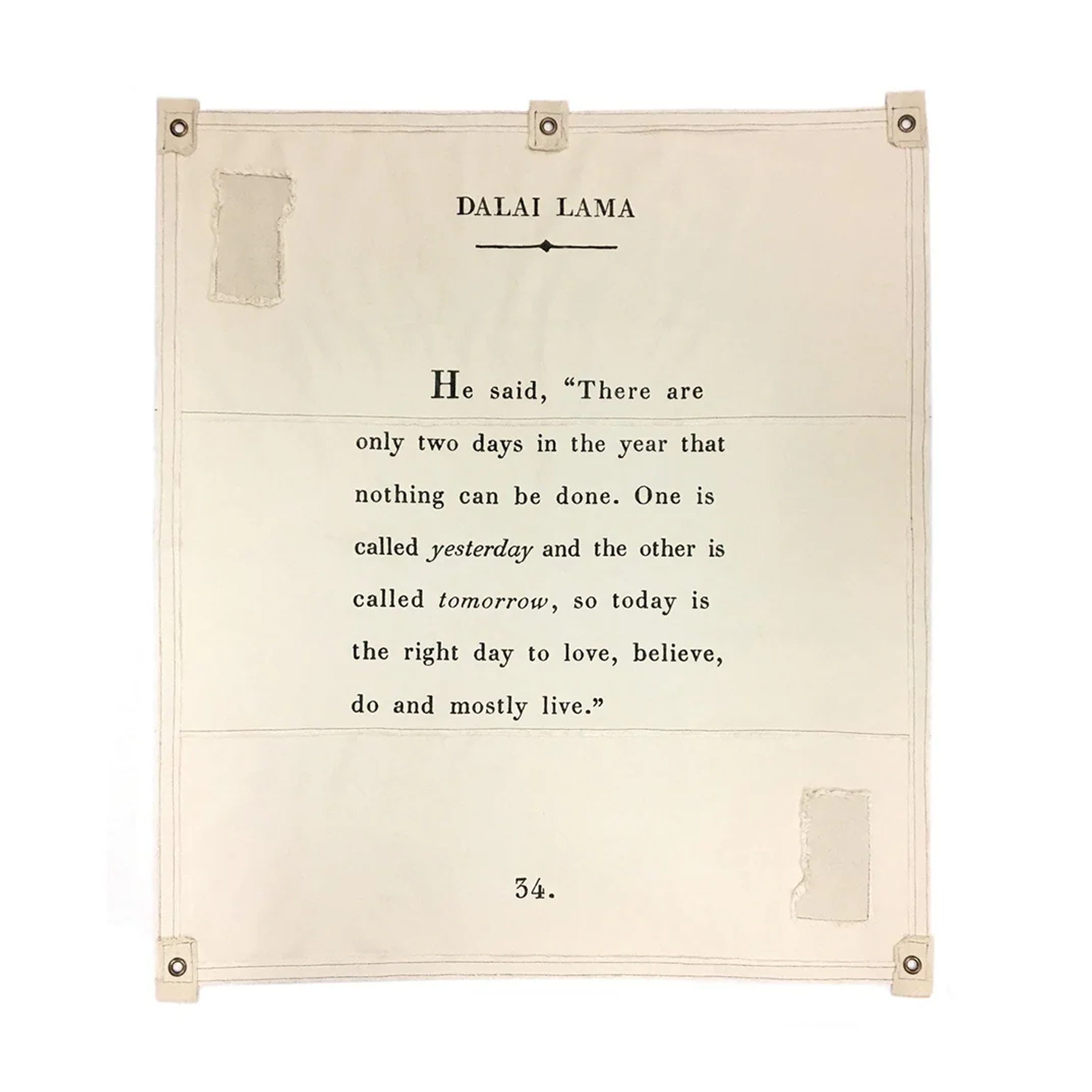 The Dalai Lama Tarp