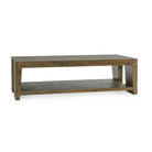 Troen Coffee Table-Suede Brown