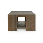 Troen Coffee Table-Suede Brown