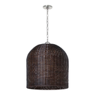 Maris Woven Hanging Shade - Pure Salt