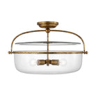 Valmere Semi-Flush Lantern - Pure Salt Shoppe