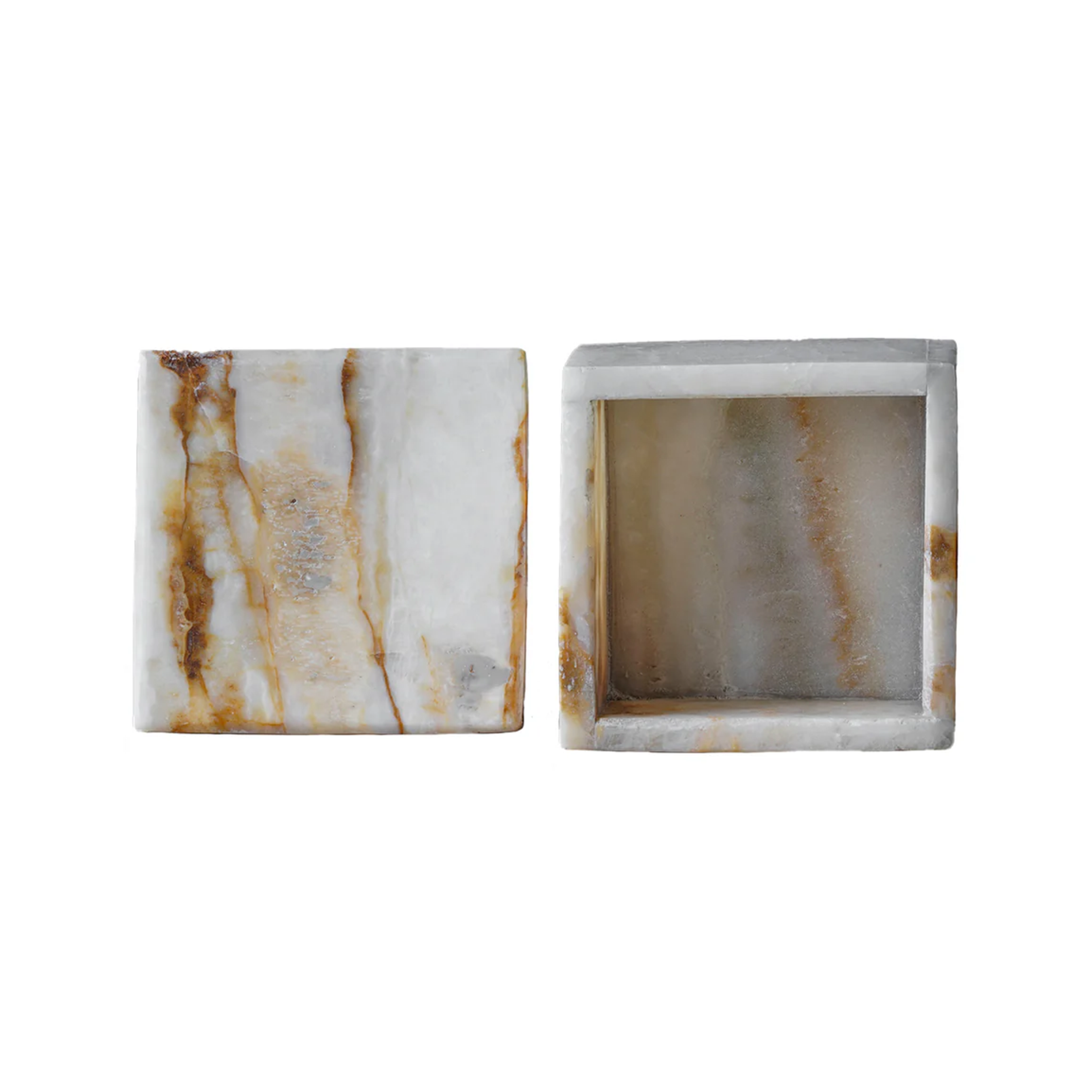Vero Square Stone Box
