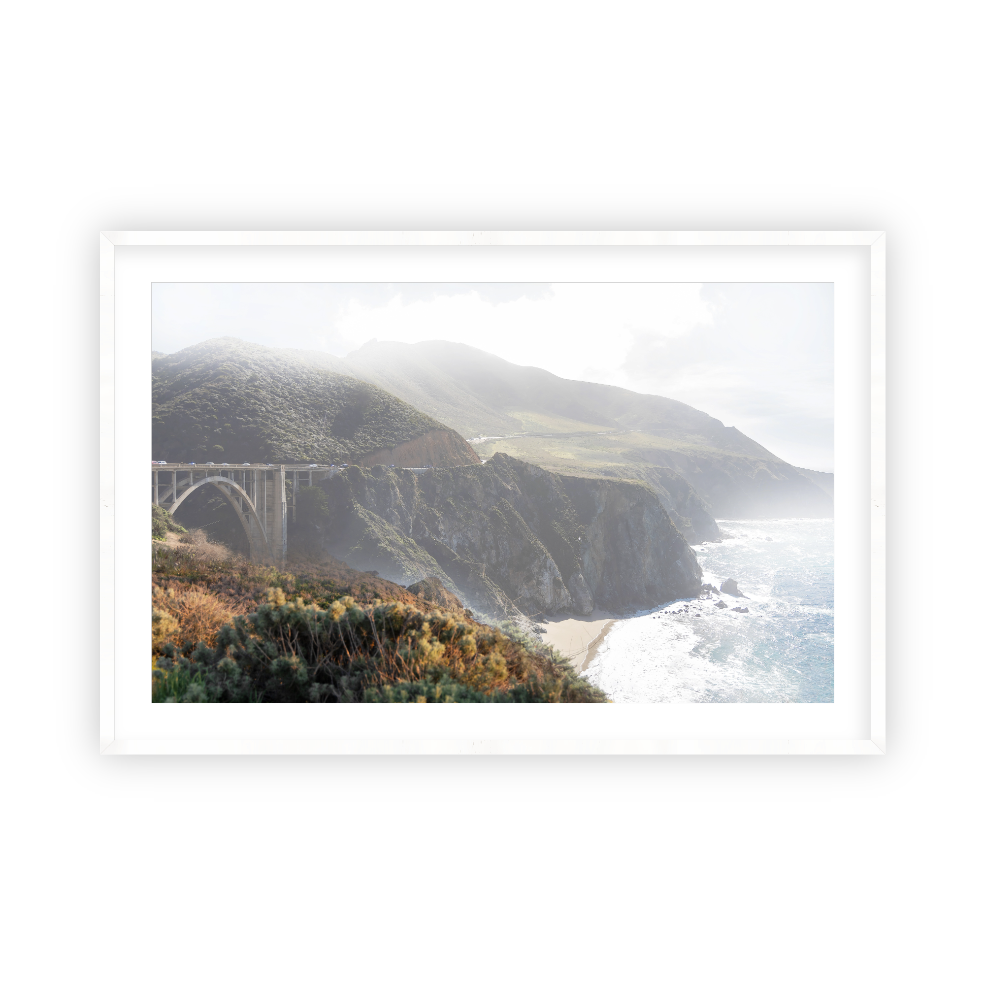 Carmel Bixby Bridge by Caroline Pacula-Pure Salt