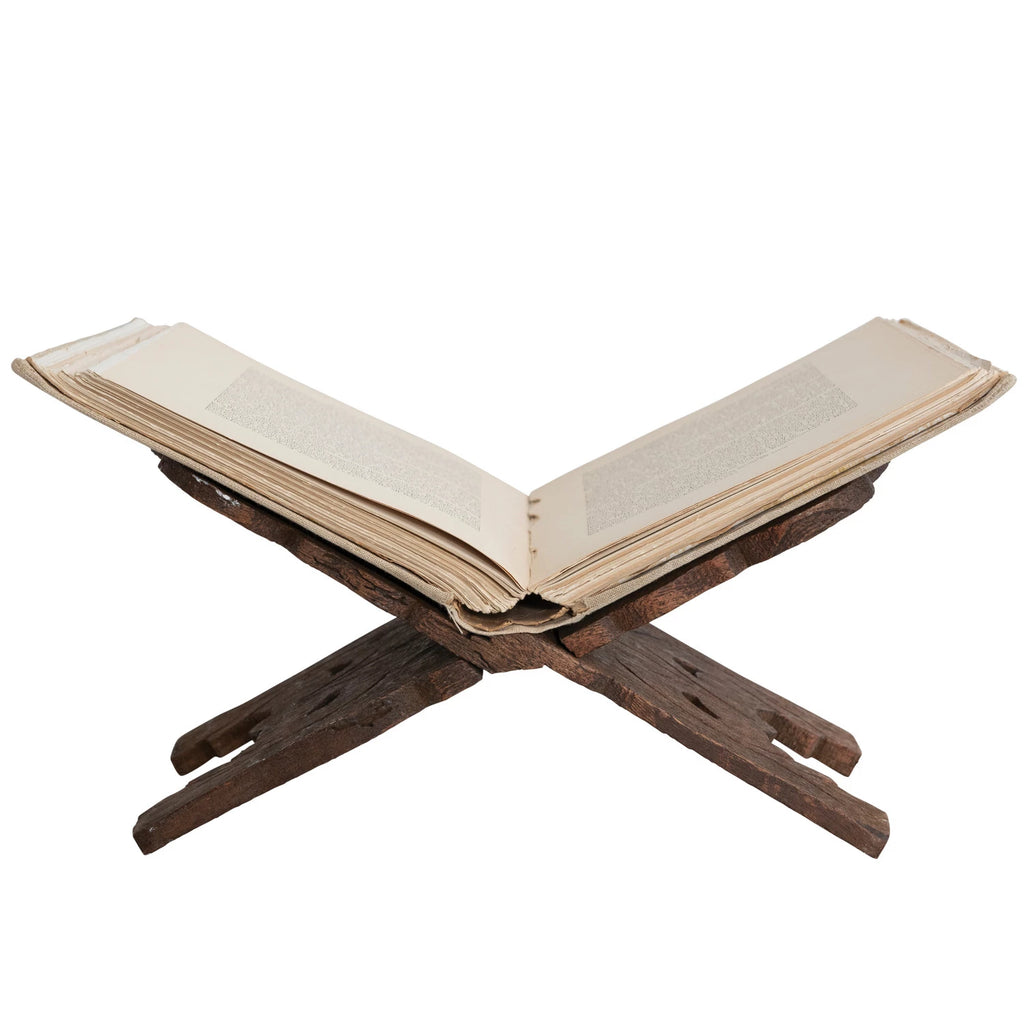 Vancel Reclaimed Wood Book Holder - Pure Salt