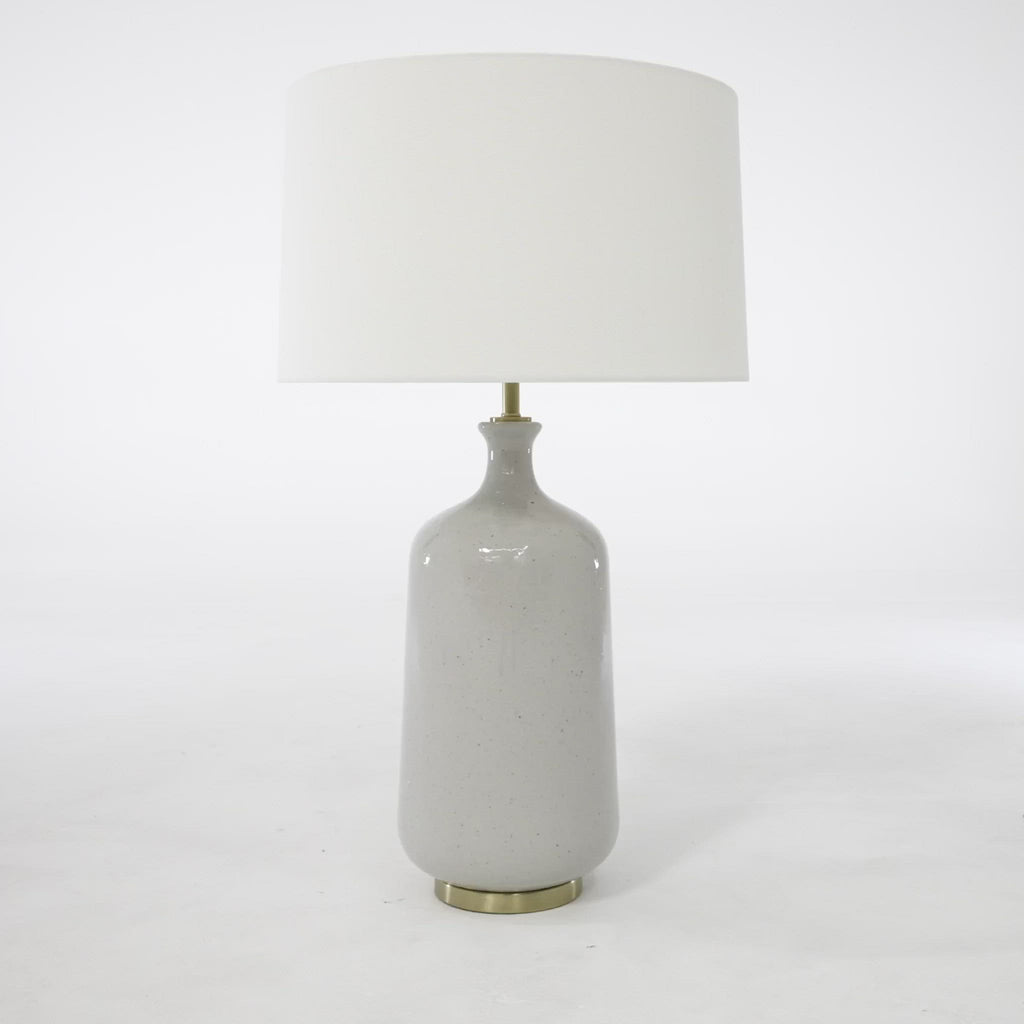 Glass Ceramic Table Lamp - Pure Salt Shoppe