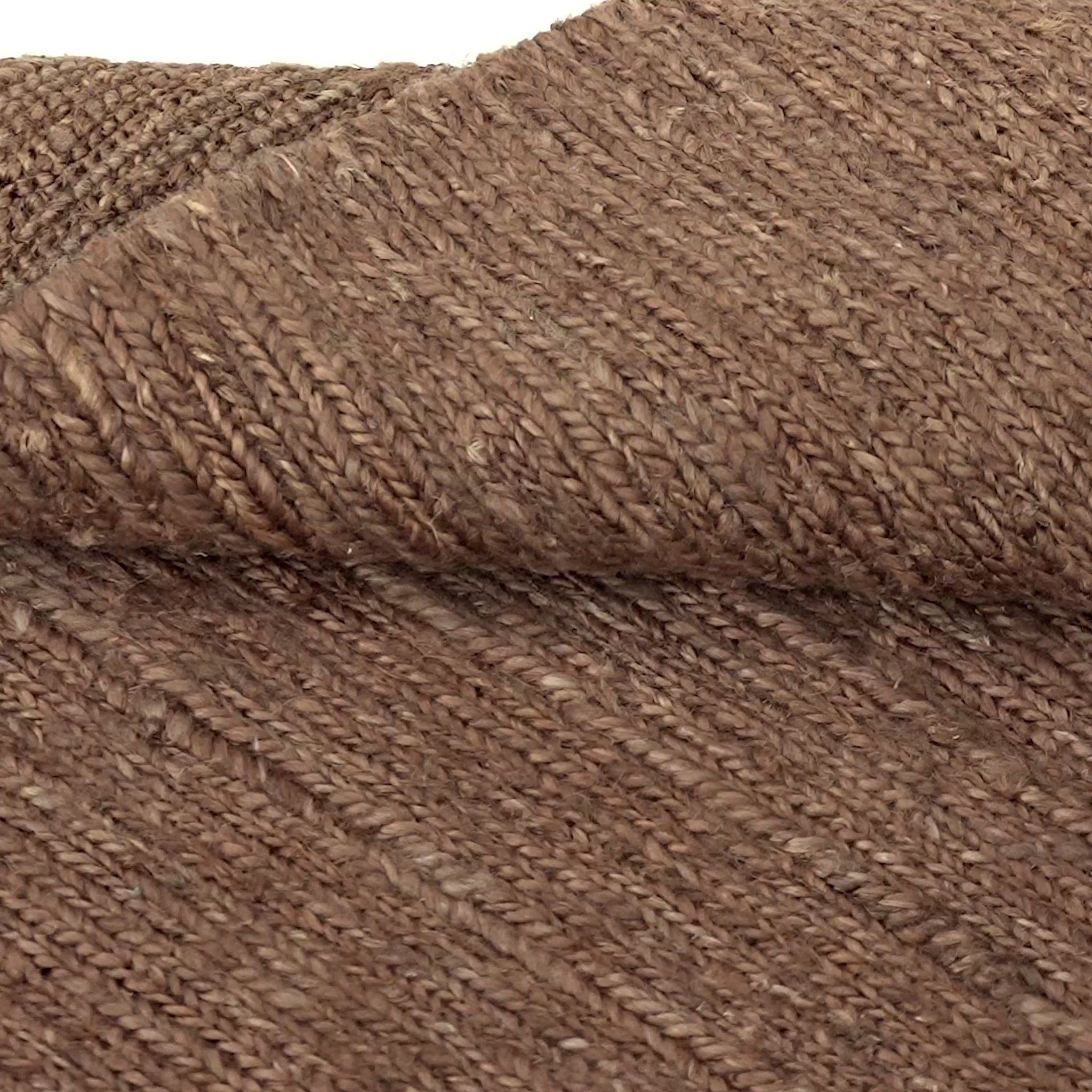 Pure Salt x Momeni Torquay Braid Walnut Rug - Pure Salt