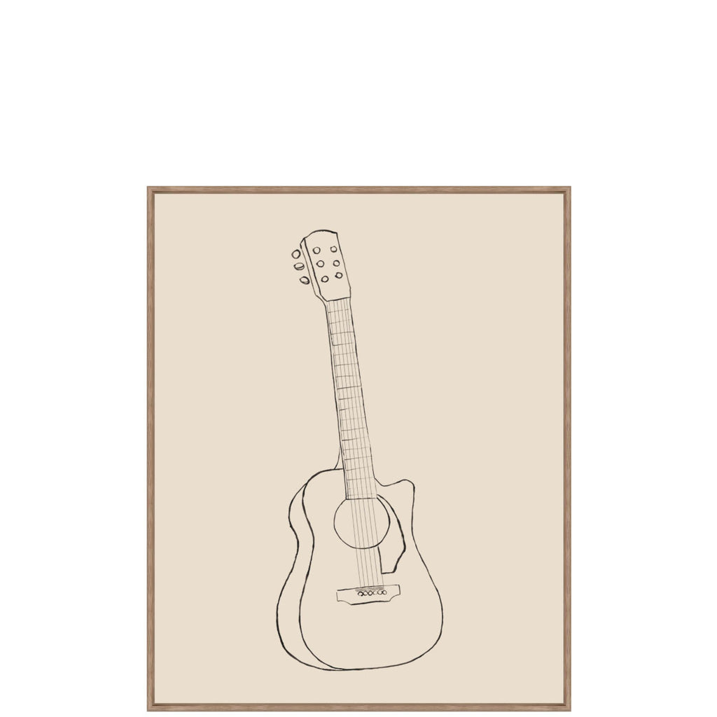 Sketch of a Guitar- Pure Salt Shoppe
