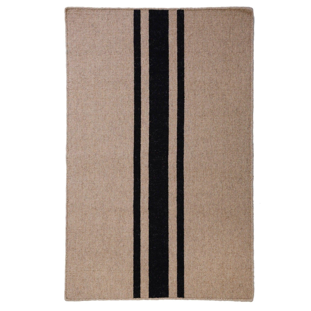 Beachwood Rug, Natural/Black - Pure Salt Shoppe