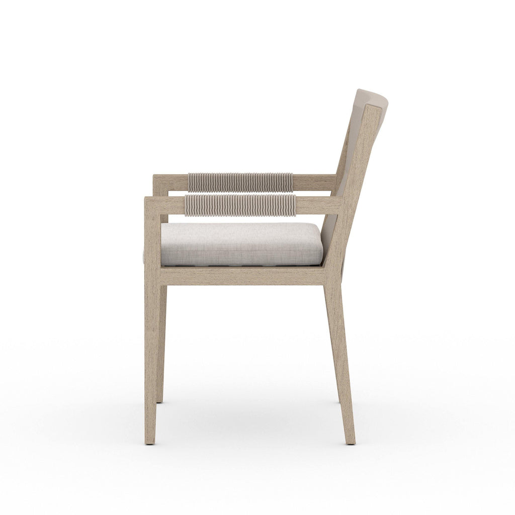 Brooklyn Outdoor Dining Chair, Stone Grey - Pure Salt Shoppe