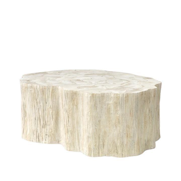 Camilla Fossilized Clam Coffee Table - Pure Salt Shoppe