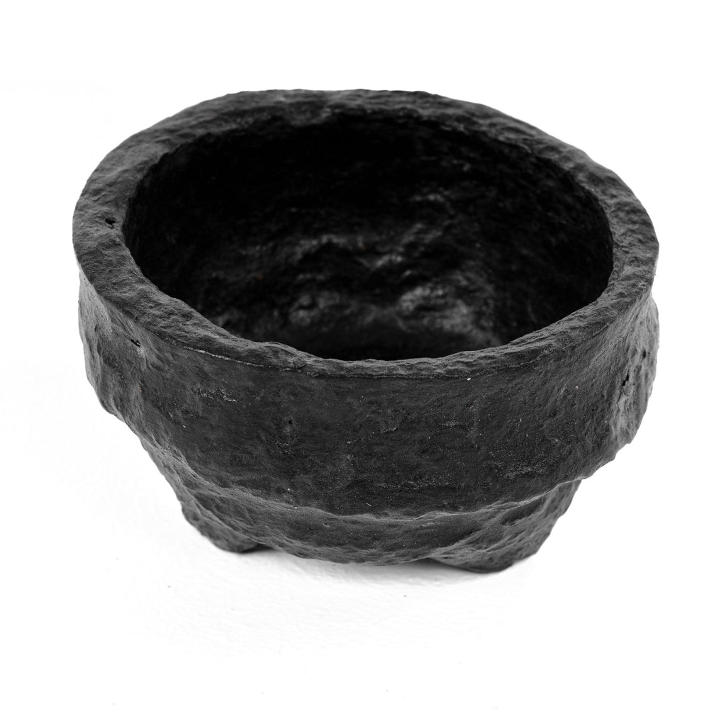 Decorative Paper Mache Footed Bowls - Pure Salt Shoppe