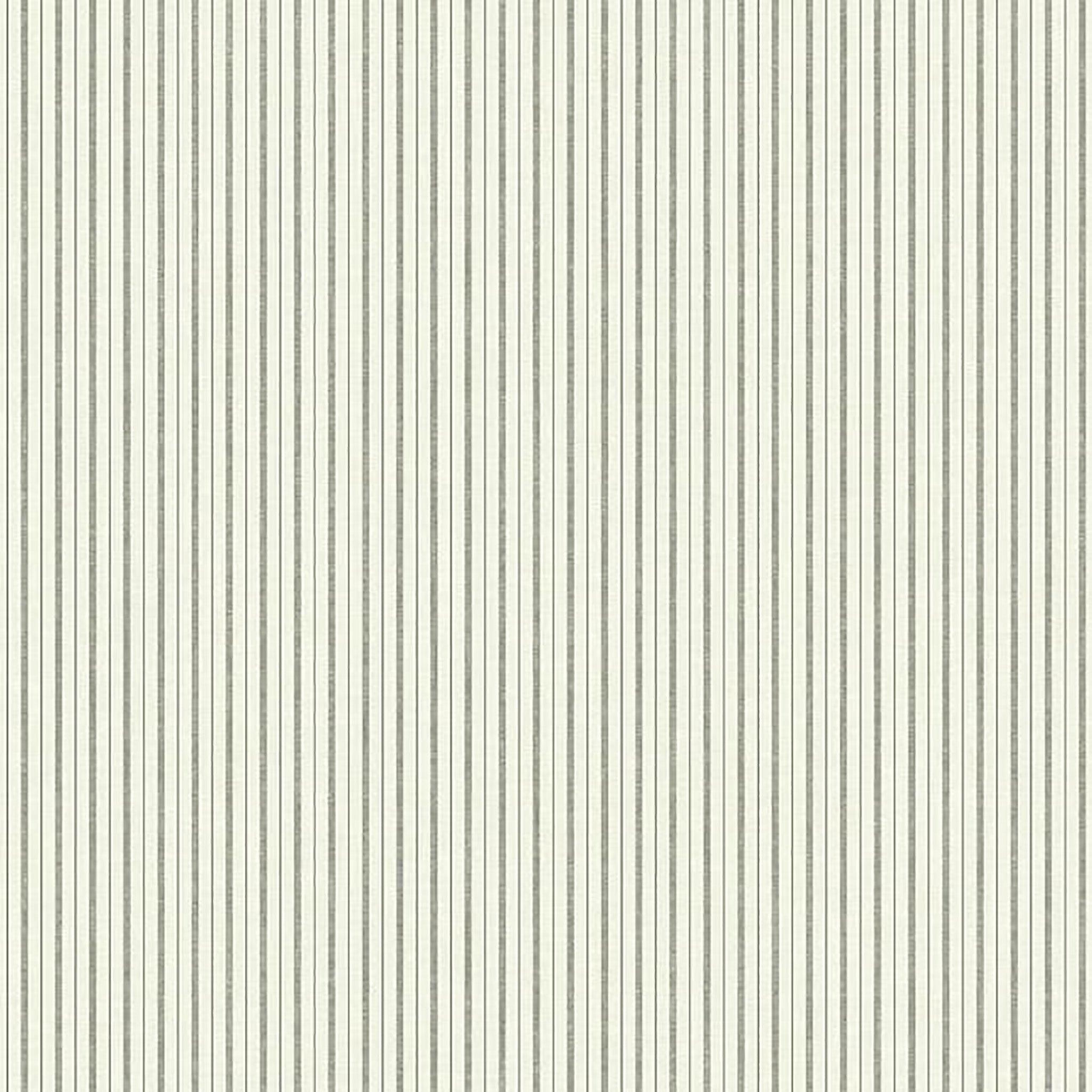 French Ticking Wallpaper in Black and White - Pure Salt Shoppe