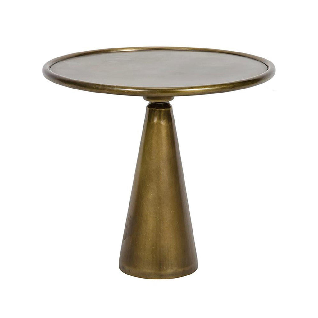 Hiro Side Table in Antique Brass - Pure Salt Shoppe