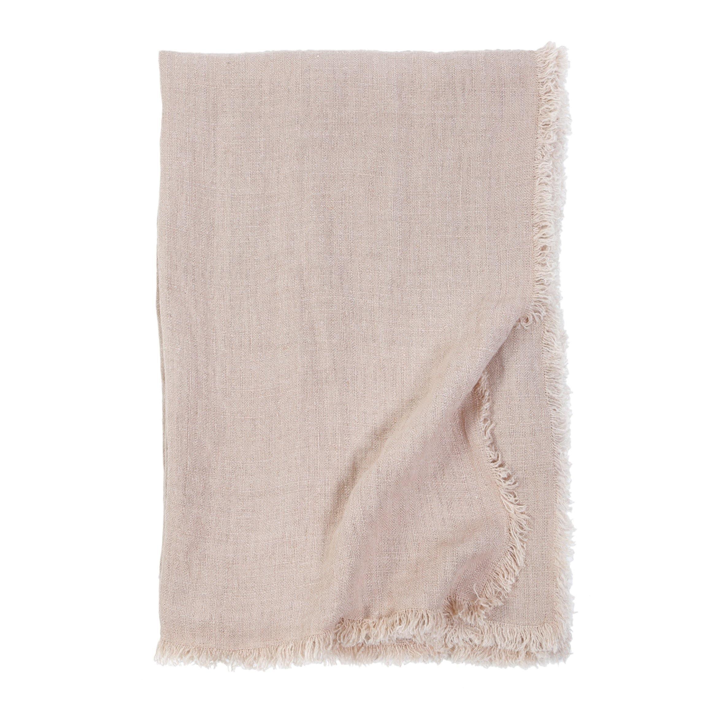 Laurel Oversized Throw by Pom Pom at Home, Blush - Pure Salt Shoppe