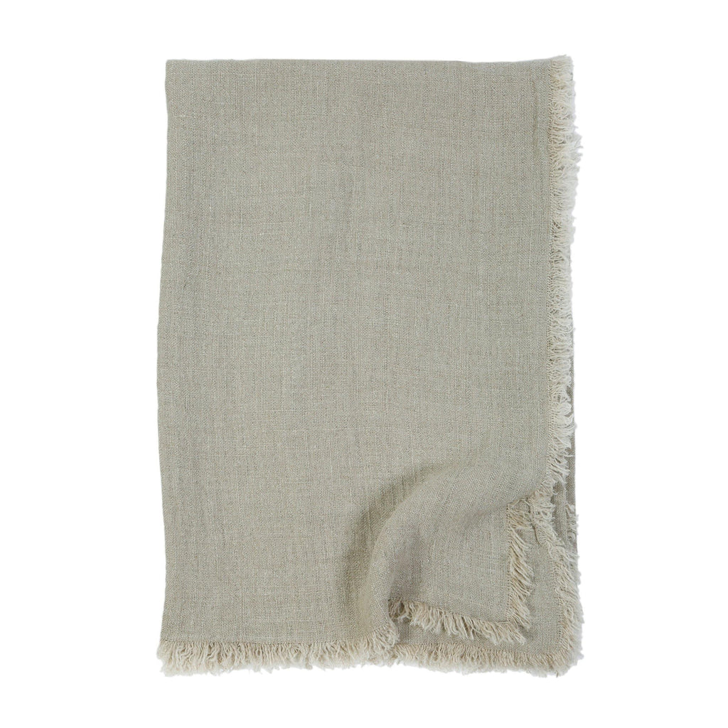 Laurel Oversized Throw by Pom Pom at Home, Pale Olive - Pure Salt Shoppe