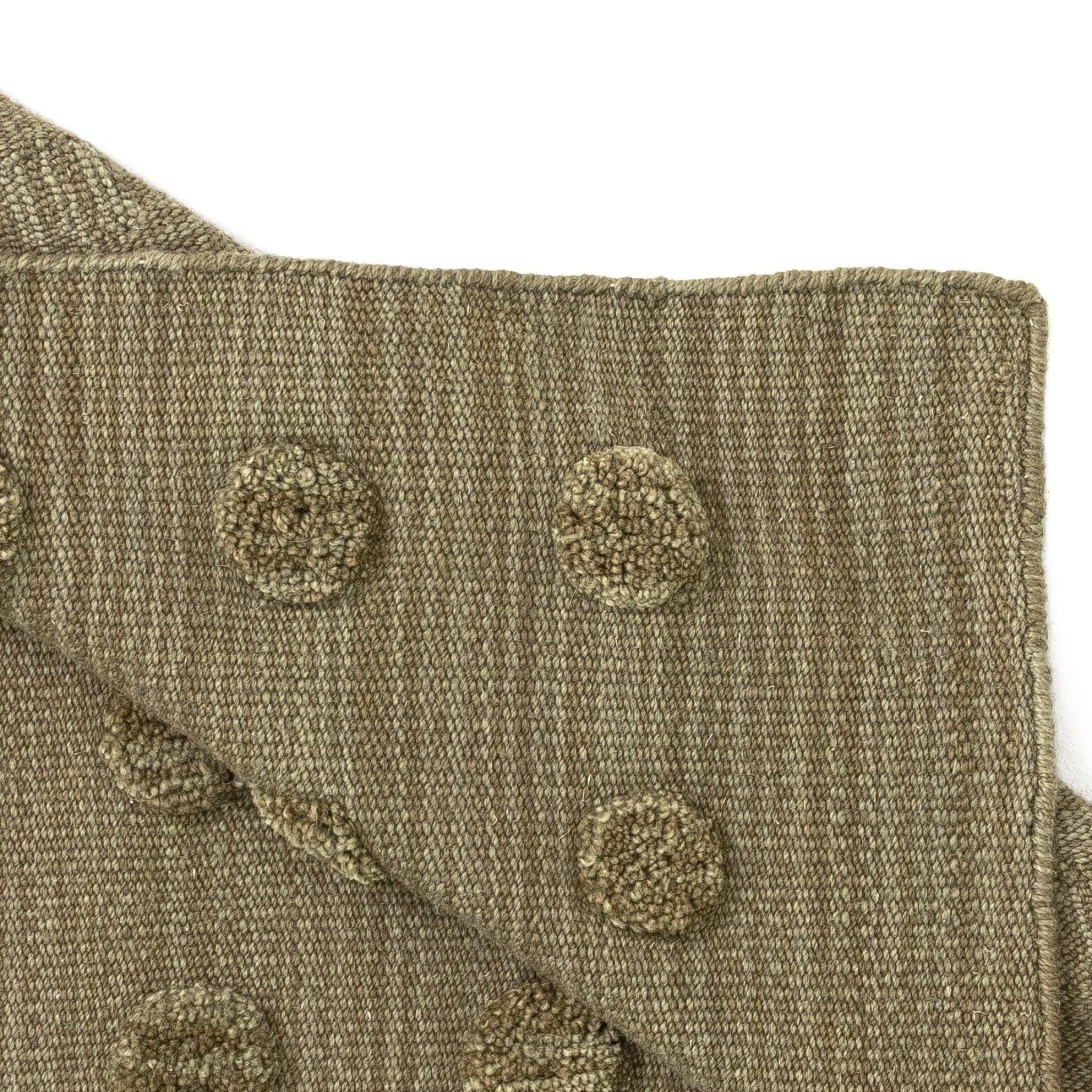 Little Salt x Momeni Patara Tuft Green Rug - Pure Salt