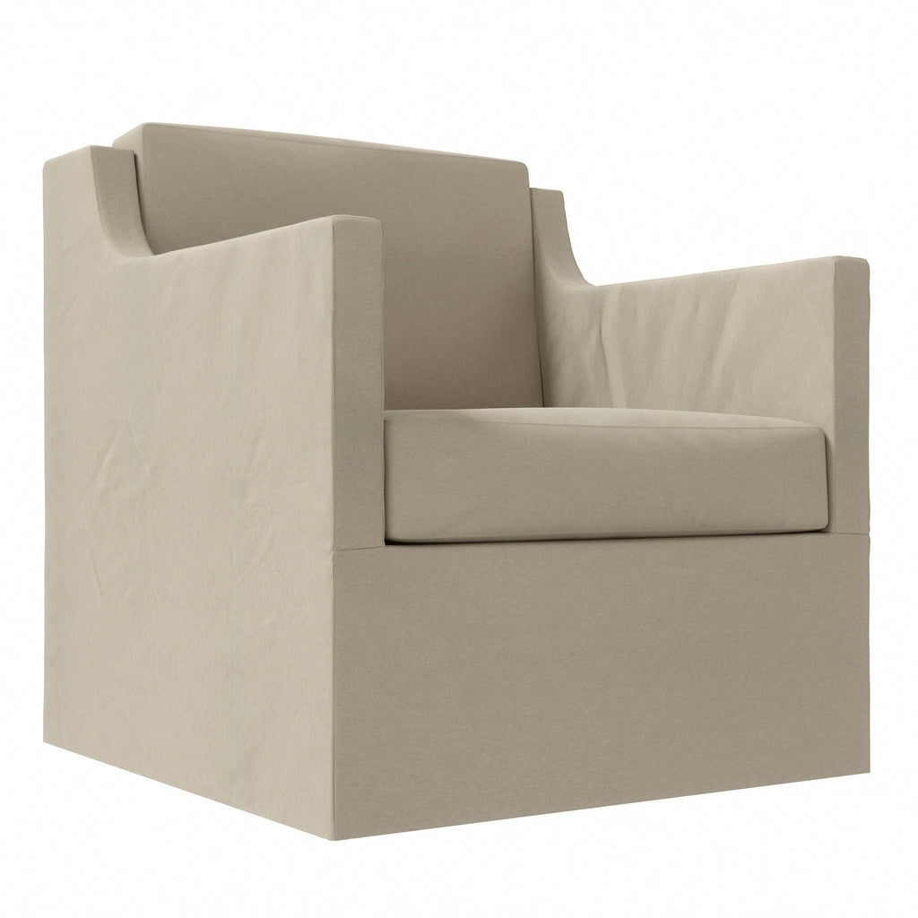 Nick Slipcovered Chair - Pure Salt Shoppe