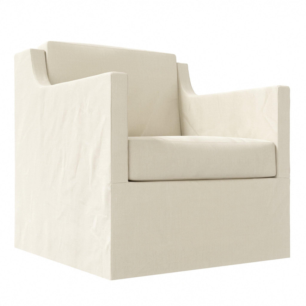 Nick Slipcovered Chair - Pure Salt Shoppe