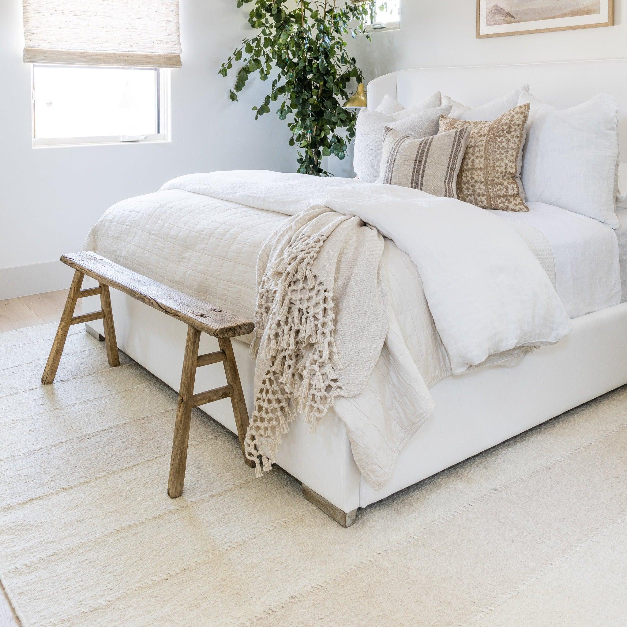 Pure Salt x Momeni Koukila Patch Ivory Rug - Pure Salt