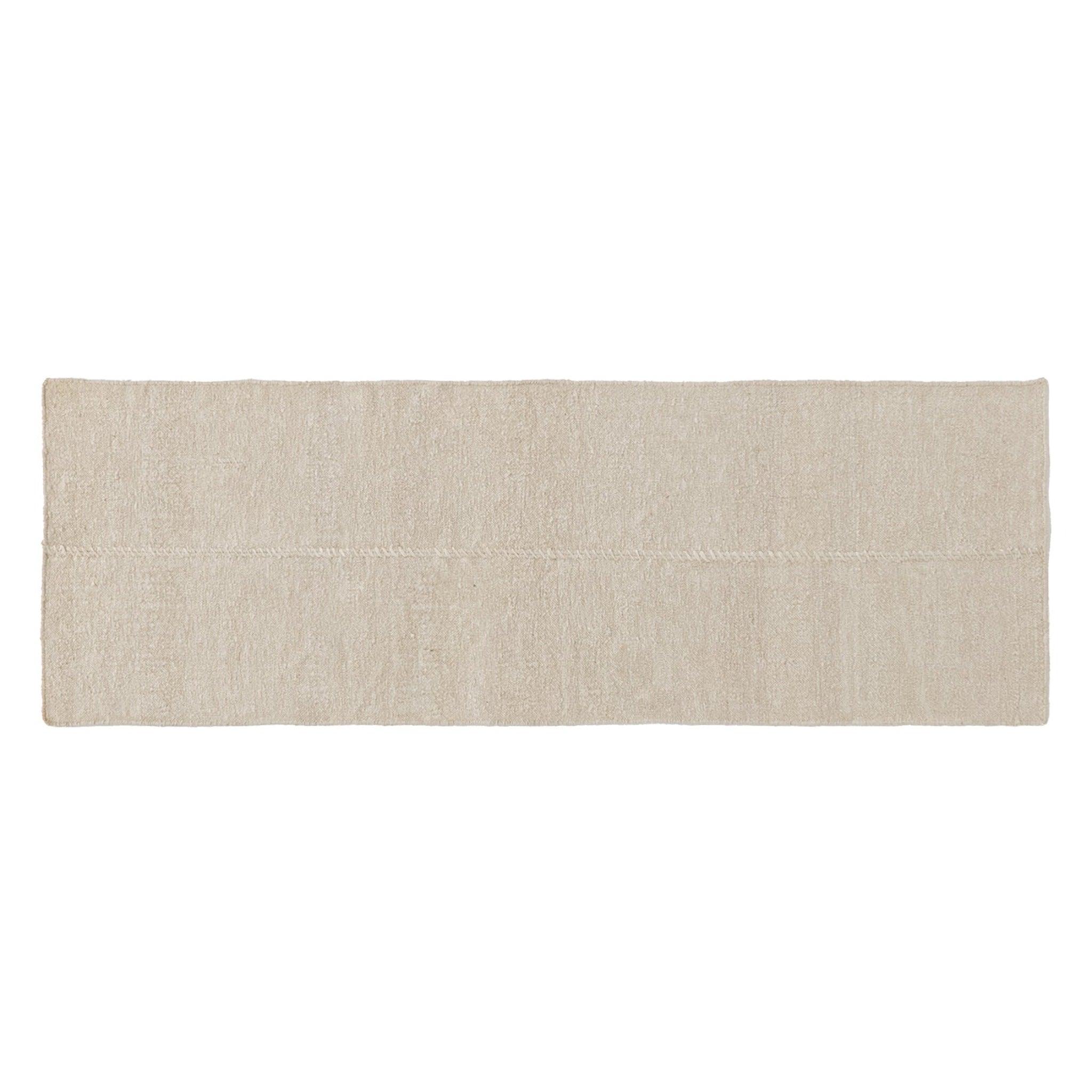 Pure Salt x Momeni Koukila Stitch Natural Rug - Pure Salt