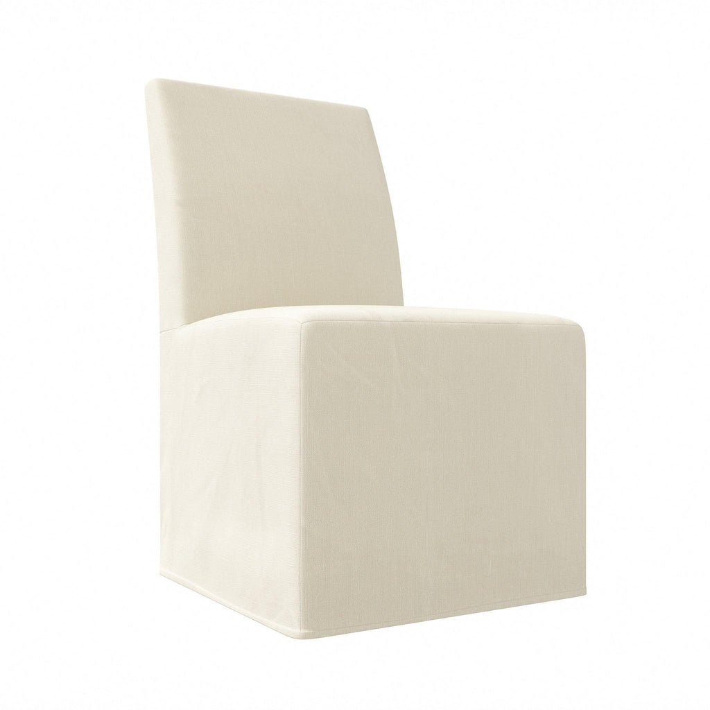 Riley Slipcovered Dining Chair - Pure Salt Shoppe