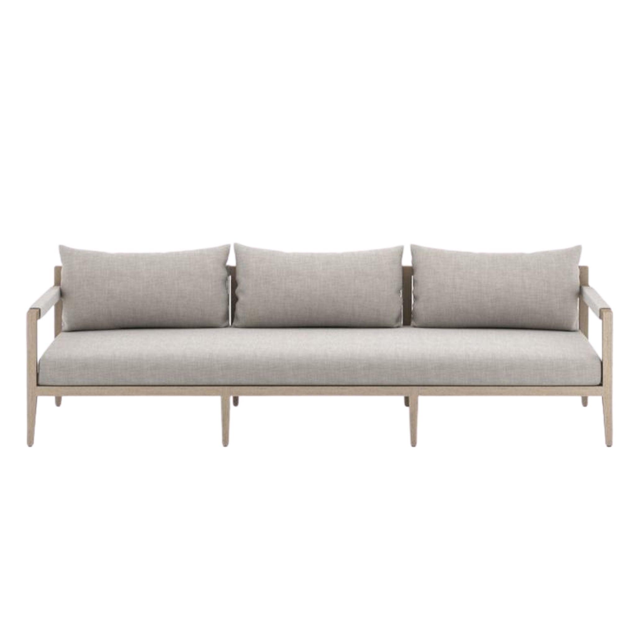 Sausalito Outdoor Sofa, 93" - Pure Salt Shoppe