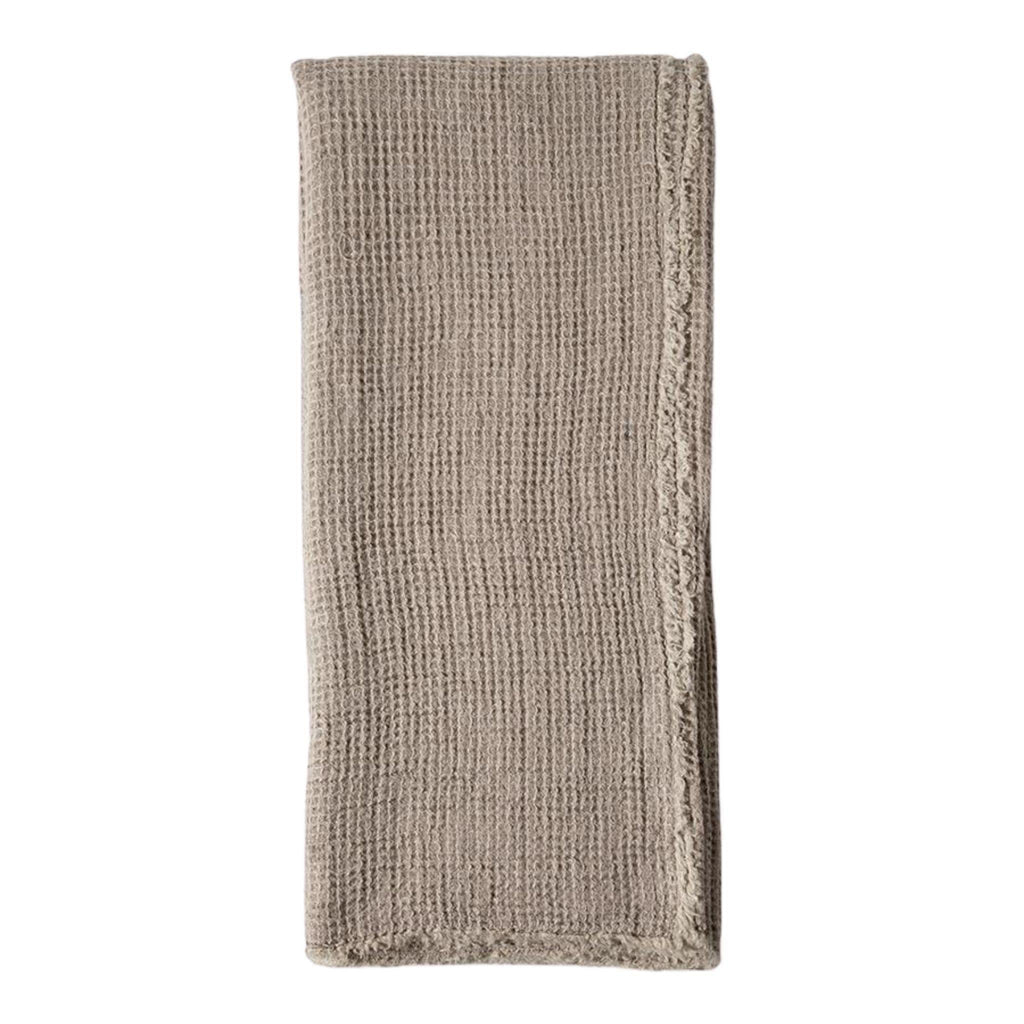 Venice Oversized Throw by Pom Pom at Home, Taupe - Pure Salt Shoppe